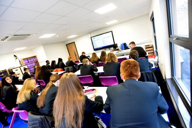 St James CE High School celebrates long awaited multi-million pound investment in building